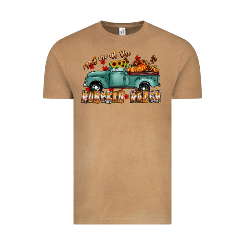 Meet Me Af The Pumpkin Patch Vintage Tee by CowhideDigitalArt | Teevron