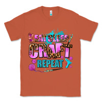 Copper eat sleep craft repeat Classic Tee - AdoDesignShop