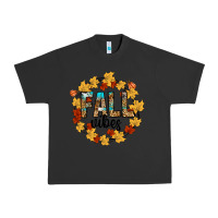 Pigment Black fall vibes Urban Heavy Tee - CowhideDigitalArt