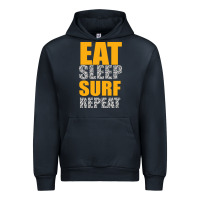 Navy eat sleep surf repeat Urban Hoodie - Bettercallsaul