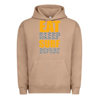 Pigment Burro eat sleep surf repeat Urban Hoodie - Bettercallsaul