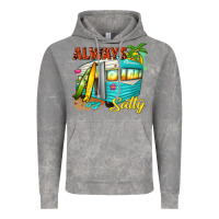 Cloud Rock always salty with caravan Vintage Hoodie - texasbilliewilder