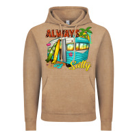 Vintage Coffee always salty with caravan Vintage Hoodie - texasbilliewilder