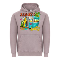 Vintage Zinc always salty with caravan Vintage Hoodie - texasbilliewilder