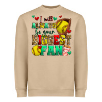 Mushroom i will always be your biggest fan softball Heavyweight Sweatshirt - Zillion Design Studio