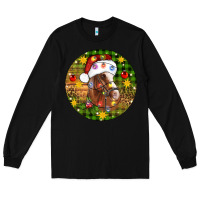 Black Christmas horse Long Sleeve Tee - Artiststas