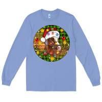 Colony Blue Christmas horse Long Sleeve Tee - Artiststas