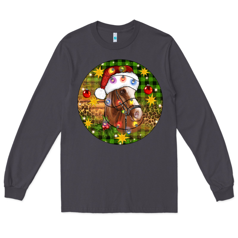 Christmas Horse Long Sleeve Tee by Artiststas | Teevron