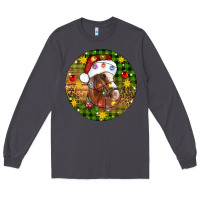 Smoke Christmas horse Long Sleeve Tee - Artiststas