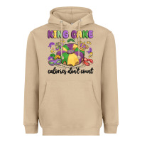 Mushroom king cake calories don't count Heavyweight Hoodie - MaliasSmallBusiness