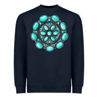 Navy gemstone jewelry Heavyweight Sweatshirt - RanaPortraitStore