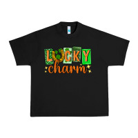 Black Lucky charm st. patricks day Urban Heavy Tee - Neo Western