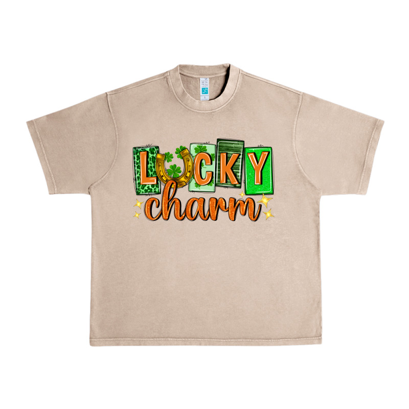 Lucky Charm St. Patricks Day Urban Heavy Tee by Neo Western | Teevron