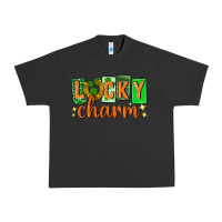 Pigment Black Lucky charm st. patricks day Urban Heavy Tee - Neo Western