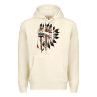 Sandshell indian headress Premium Hoodie - AdoDesignShop