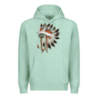 Seafoam indian headress Premium Hoodie - AdoDesignShop