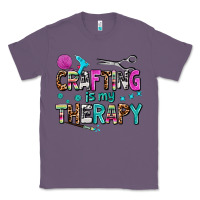 Lavender crafting is my therapy Classic Tee - AdoDesignShop