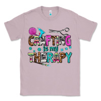 Lilac crafting is my therapy Classic Tee - AdoDesignShop