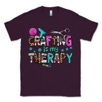 Plum crafting is my therapy Classic Tee - AdoDesignShop