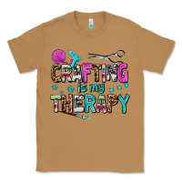 Toasted Coconut crafting is my therapy Classic Tee - AdoDesignShop
