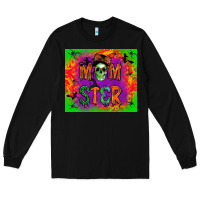 Black momster Long Sleeve Tee - BundleAndBundleShop