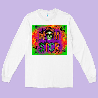 Momster Long Sleeve Tee Designed By Bundleandbundleshop