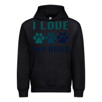 Black i love my dogs Urban Hoodie - Bettercallsaul