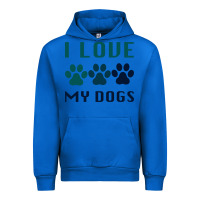 Cobalt i love my dogs Urban Hoodie - Bettercallsaul