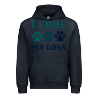 Navy i love my dogs Urban Hoodie - Bettercallsaul