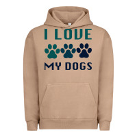 Pigment Burro i love my dogs Urban Hoodie - Bettercallsaul