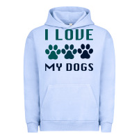 Pigment Grape Ice i love my dogs Urban Hoodie - Bettercallsaul