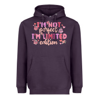 Plum i'm not perfect i'm limited edition Heavyweight Hoodie - MaliasSmallBusiness