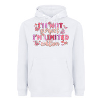 White i'm not perfect i'm limited edition Heavyweight Hoodie - MaliasSmallBusiness