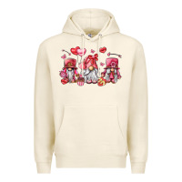 Tofu valentine's day gnomes Premium Hoodie - LillyAllenDesigns