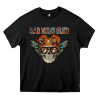 Black bad moms club Heavy Core Tee - RacoonDesign