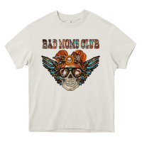 Cream bad moms club Heavy Core Tee - RacoonDesign