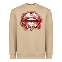 Volleyball Lips Heavyweight Sweatshirt | Teevron