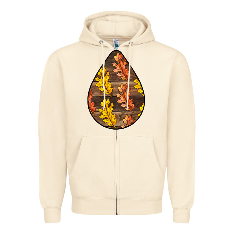 Fall Teardrop Zipper Hoodie by LillyAllenDesigns | Teevron
