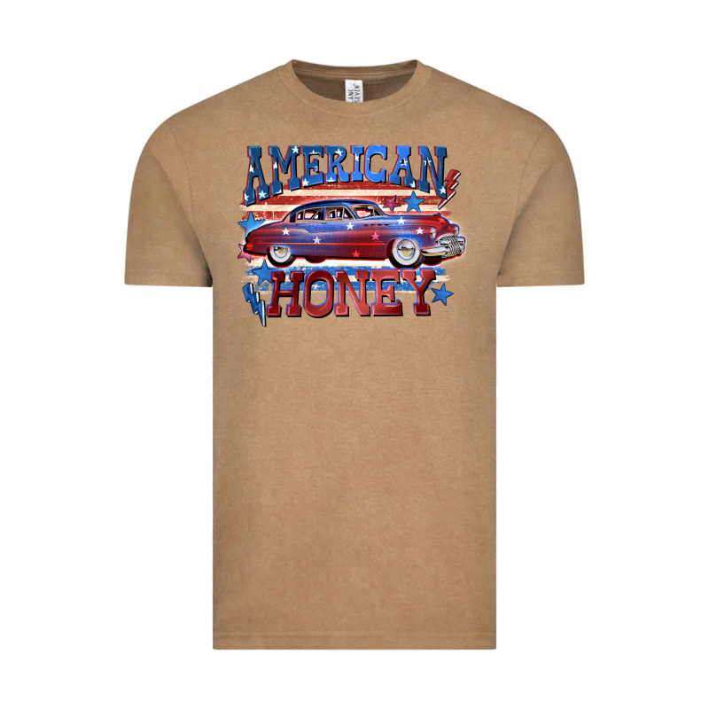 American Honey 4th Of July Vintage Tee by CowGirlArtShop | Teevron