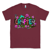 Burgundy crafter Classic Tee - AdoDesignShop
