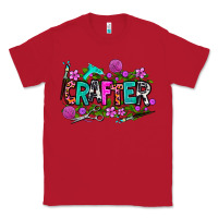 Red crafter Classic Tee - AdoDesignShop