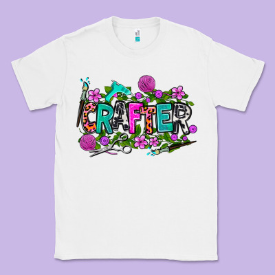 Crafter Classic Tee Designed By Adodesignshop