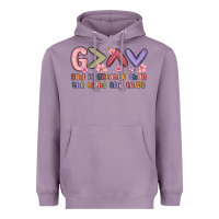 Lavender god is greater than the highs and lows Heavyweight Hoodie - MaliasSmallBusiness
