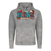 Cloud Rock mini baseball Vintage Hoodie - Zillion Design Studio