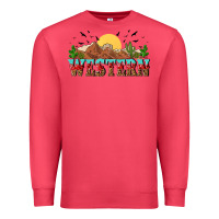 Cardinal western Premium Sweatshirt - NancyCooperArtShop