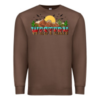 Chestnut western Premium Sweatshirt - NancyCooperArtShop