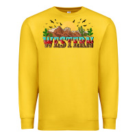 Lemon western Premium Sweatshirt - NancyCooperArtShop