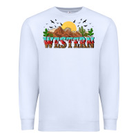 White western Premium Sweatshirt - NancyCooperArtShop