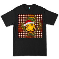 Black Christmas smiley face Premium Tee - BarkalooDesign