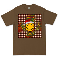 Cacao Christmas smiley face Premium Tee - BarkalooDesign